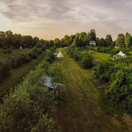 Glamping at Gatherwild in Germantown NY