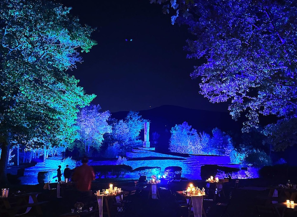 Opus 40 Fall Foliage Gala and Lighting Display