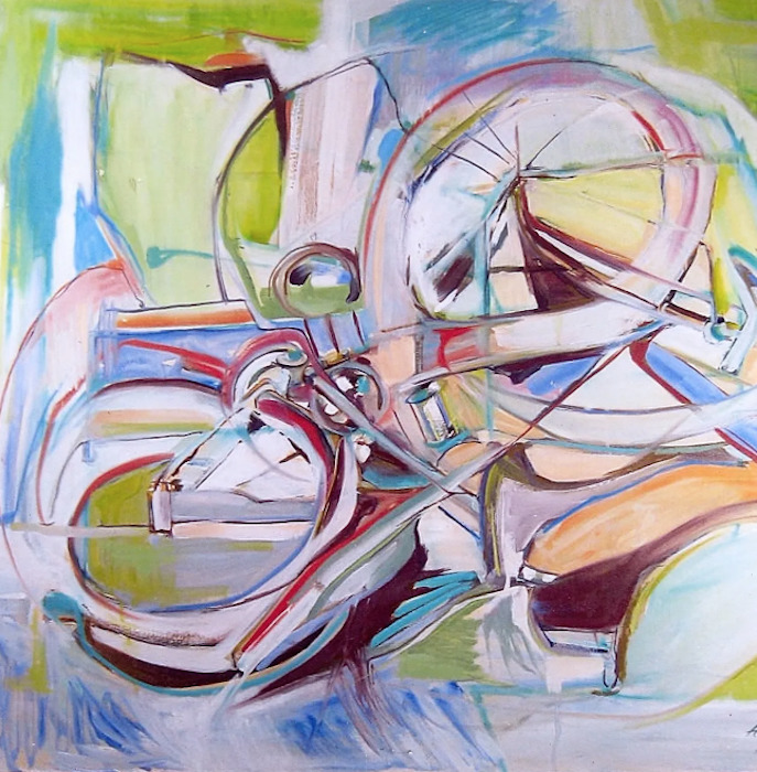 Painting by Hudson Valley Artist Fay Wood