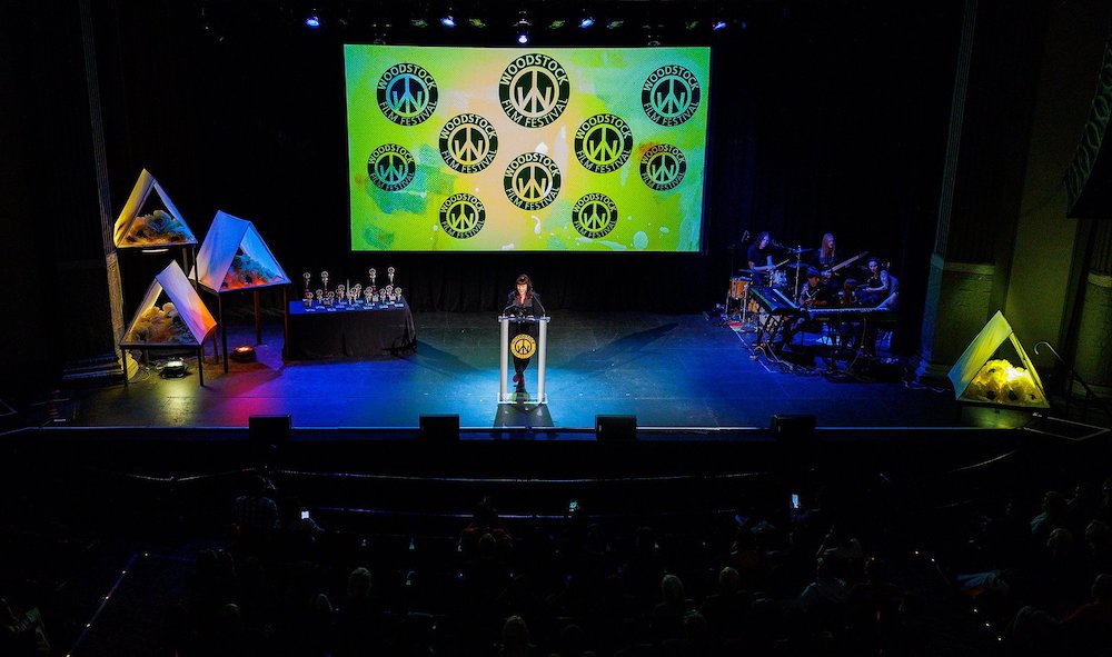 Meira Blaustein at the Woodstock Film Festival Maverick Awards